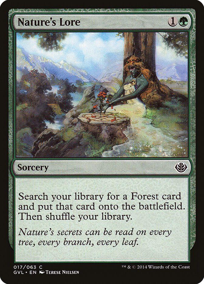 Nature's Lore (Garruk vs. Liliana) [Duel Decks Anthology] | Webway Games