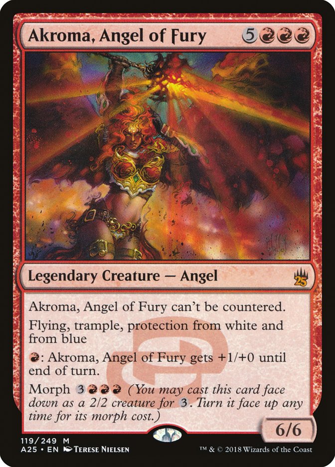 Akroma, Angel of Fury [Masters 25] | Webway Games