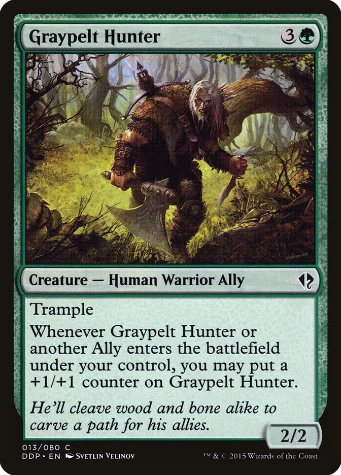 Graypelt Hunter [Duel Decks: Zendikar vs. Eldrazi] | Webway Games
