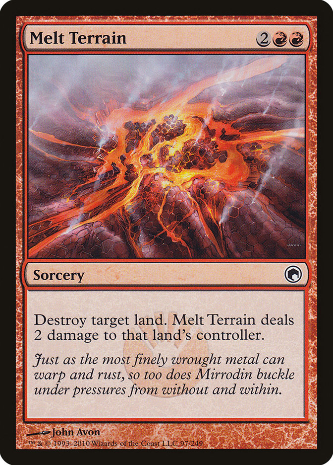 Melt Terrain [Scars of Mirrodin] | Webway Games