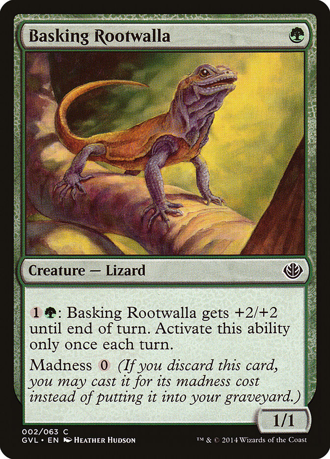 Basking Rootwalla (Garruk vs. Liliana) [Duel Decks Anthology] | Webway Games