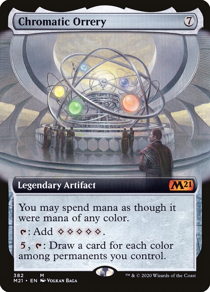Chromatic Orrery (Extended Art) [Core Set 2021] | Webway Games