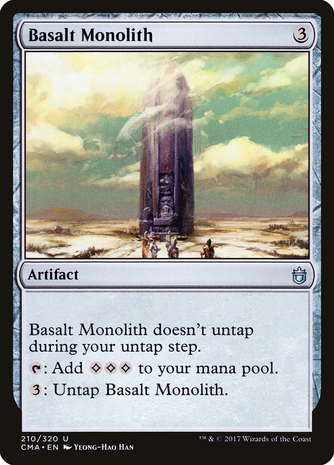 Basalt Monolith [Commander Anthology] | Webway Games
