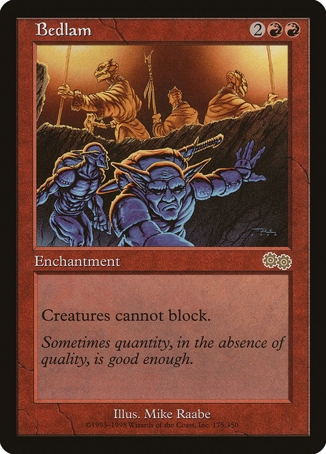 Bedlam [Urza's Saga] | Webway Games