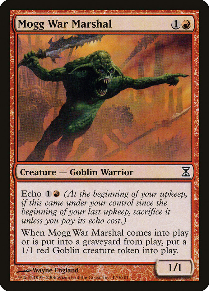 Mogg War Marshal [Time Spiral] | Webway Games