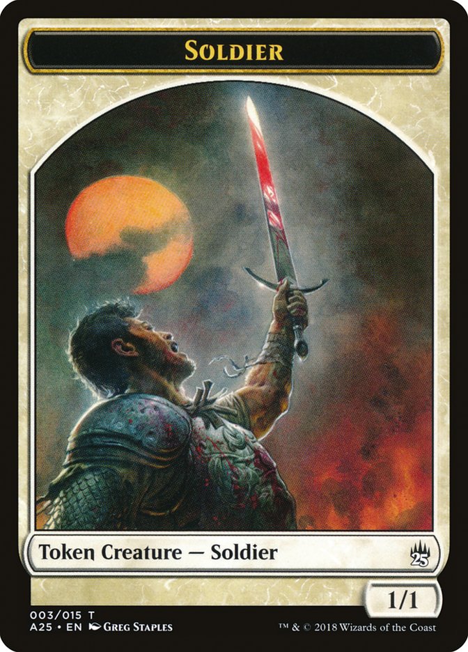 Soldier [Masters 25 Tokens] | Webway Games