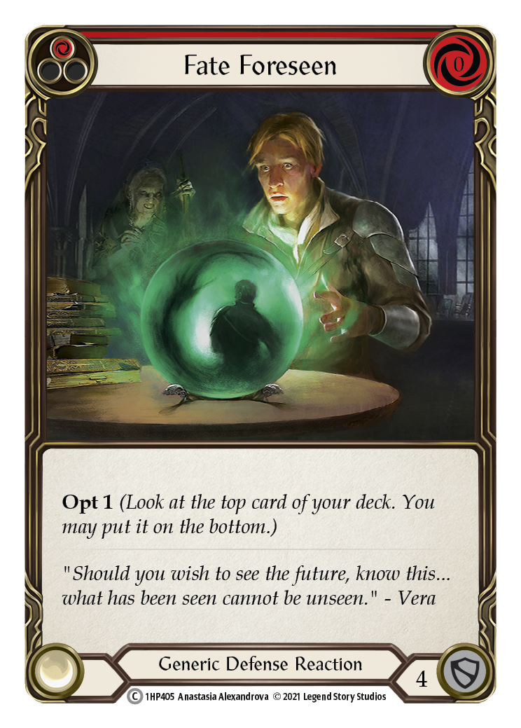 Fate Foreseen (Red) [1HP405] | Webway Games