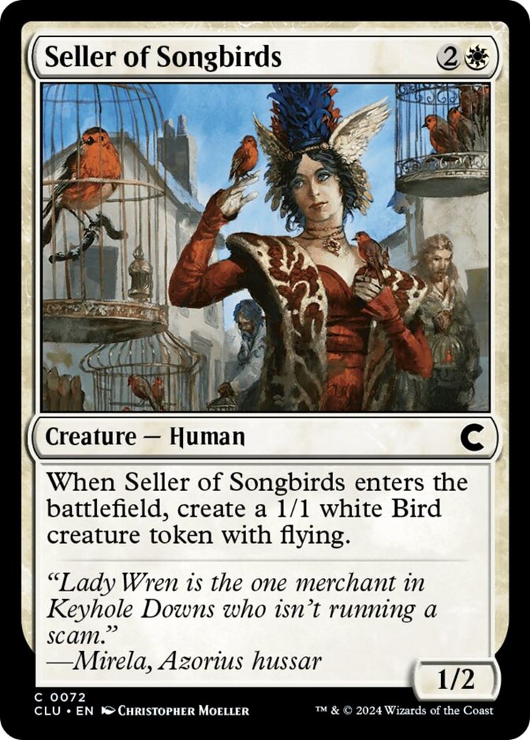 Seller of Songbirds [Ravnica: Clue Edition] | Webway Games