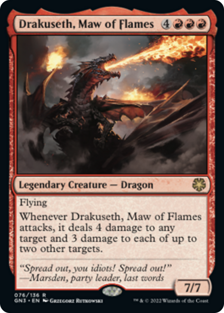 Drakuseth, Maw of Flames [Game Night: Free-for-All] | Webway Games