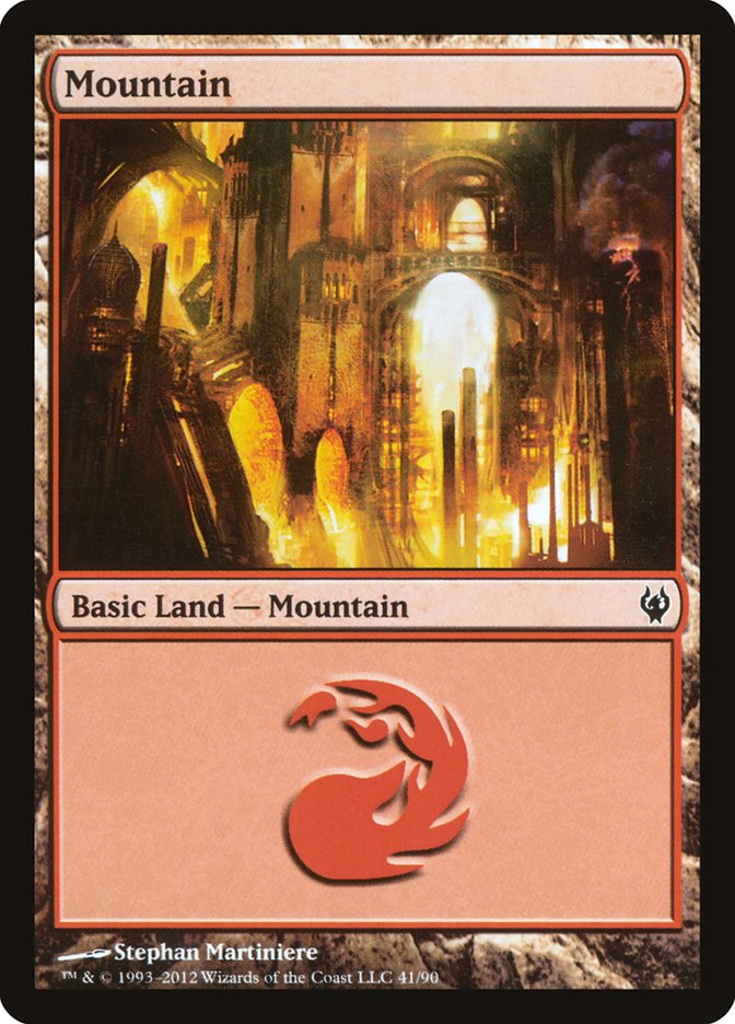 Mountain (#41) [Duel Decks: Izzet vs. Golgari] | Webway Games