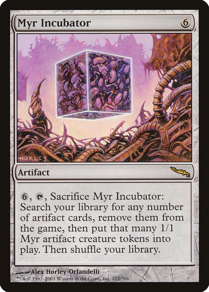 Myr Incubator [Mirrodin] | Webway Games