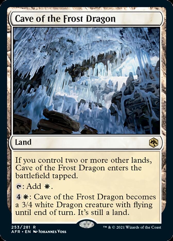 Cave of the Frost Dragon [Dungeons & Dragons: Adventures in the Forgotten Realms] | Webway Games