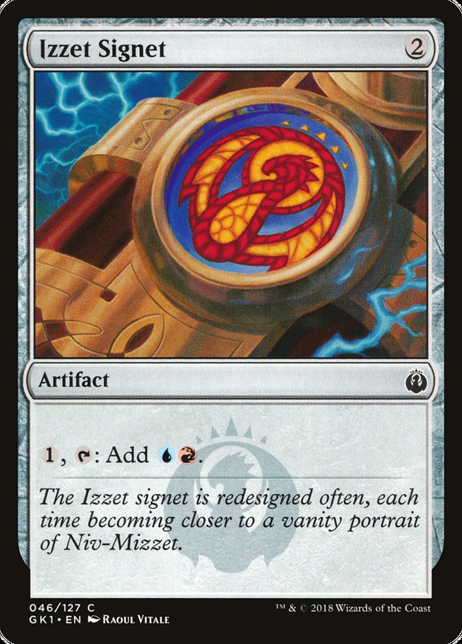 Izzet Signet [GRN Guild Kit] | Webway Games