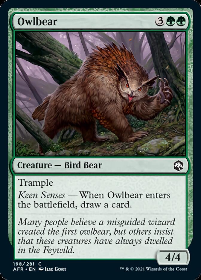 Owlbear [Dungeons & Dragons: Adventures in the Forgotten Realms] | Webway Games