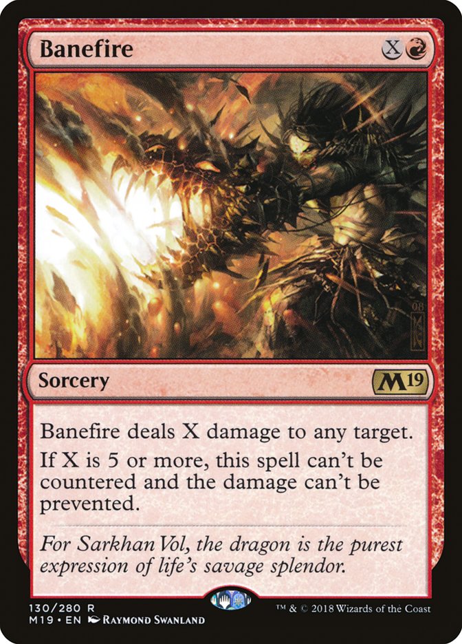 Banefire [Core Set 2019] | Webway Games