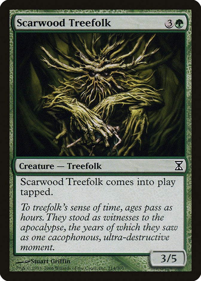 Scarwood Treefolk [Time Spiral] | Webway Games