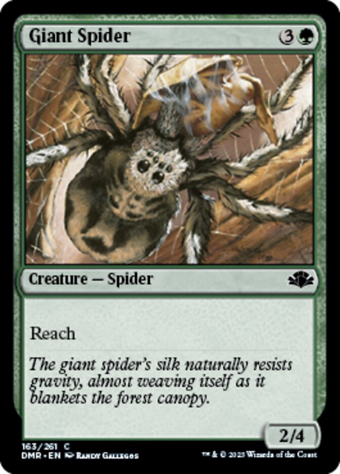 Giant Spider [Dominaria Remastered] | Webway Games