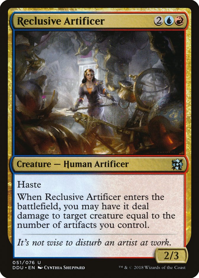 Reclusive Artificer [Duel Decks: Elves vs. Inventors] | Webway Games