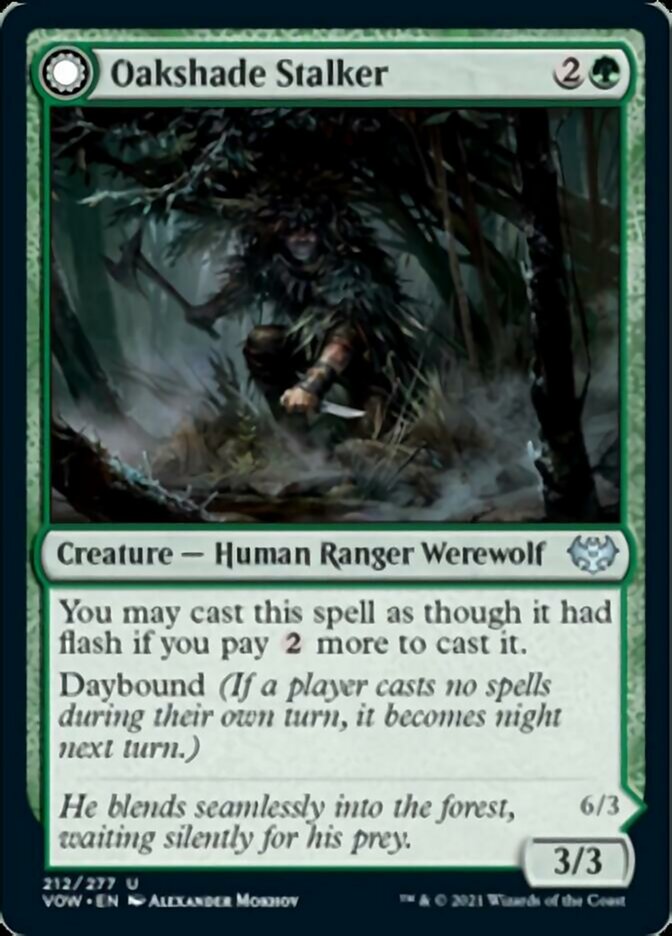 Oakshade Stalker // Moonlit Ambusher [Innistrad: Crimson Vow] | Webway Games