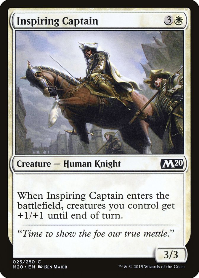 Inspiring Captain [Core Set 2020] | Webway Games