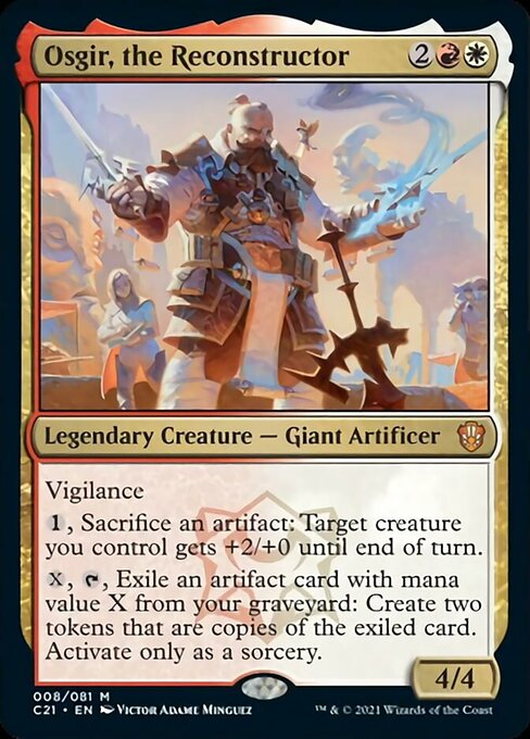 Osgir, the Reconstructor [Commander 2021] | Webway Games