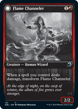 Flame Channeler // Embodiment of Flame [Innistrad: Double Feature] | Webway Games
