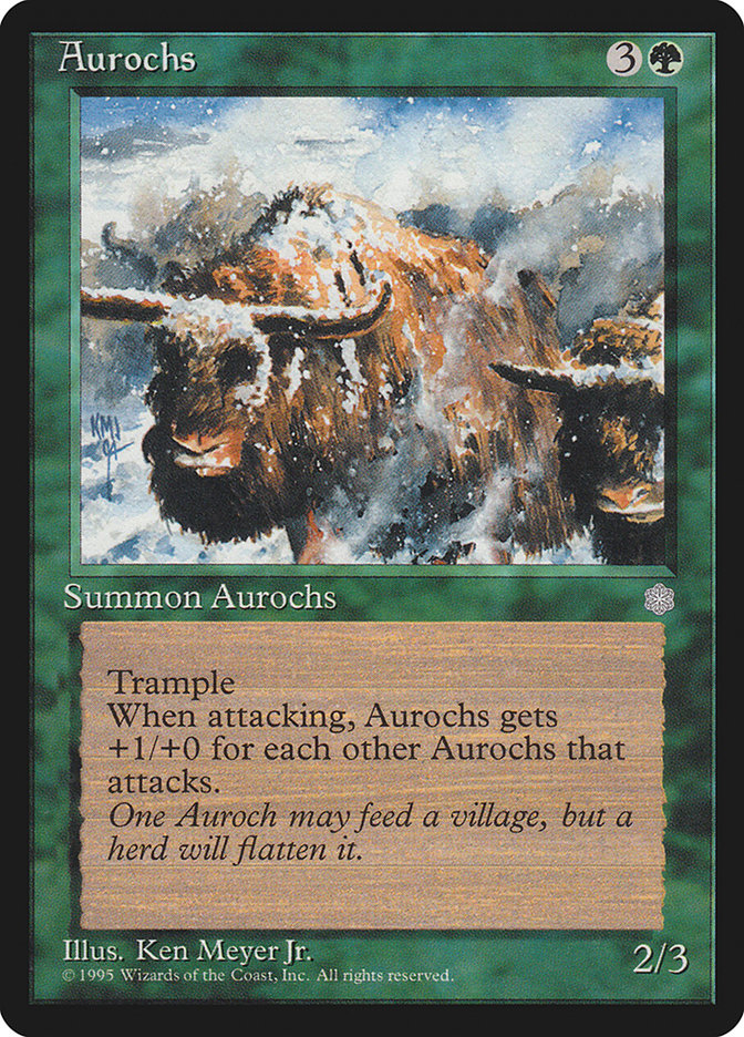 Aurochs [Ice Age] | Webway Games