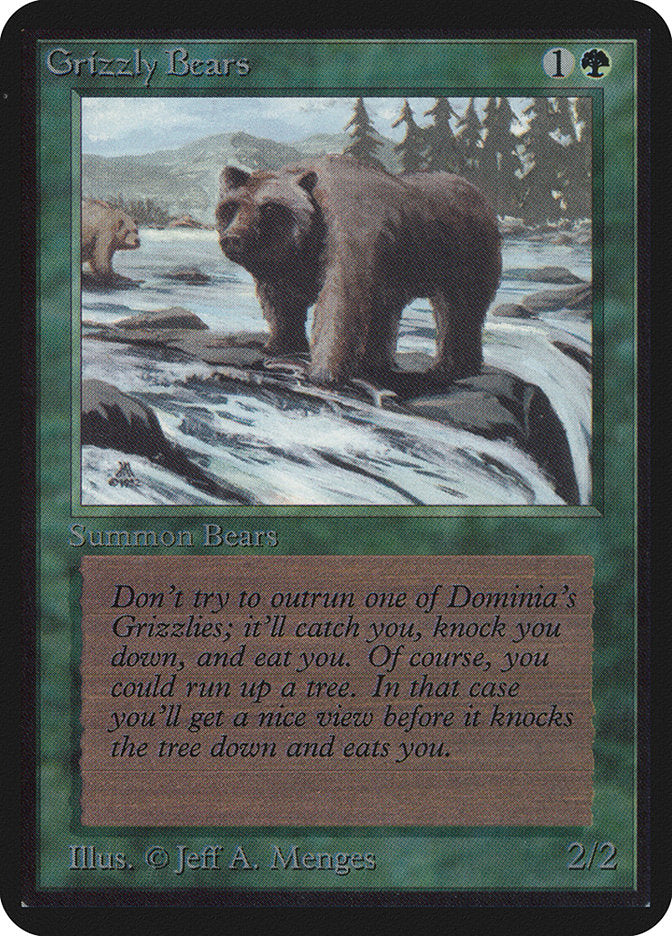 Grizzly Bears [Limited Edition Alpha] | Webway Games