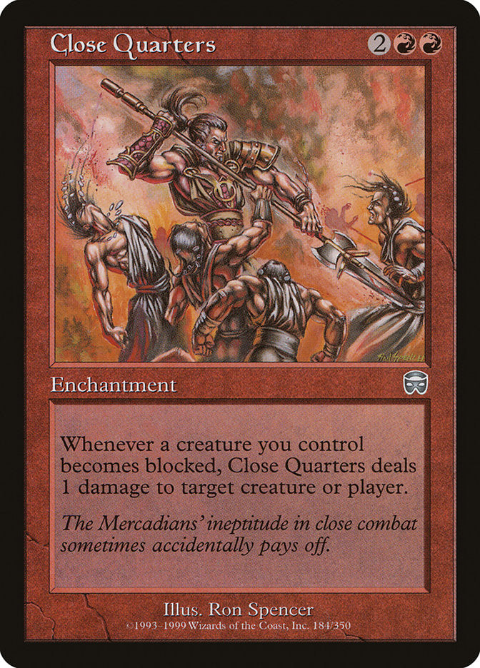 Close Quarters [Mercadian Masques] | Webway Games