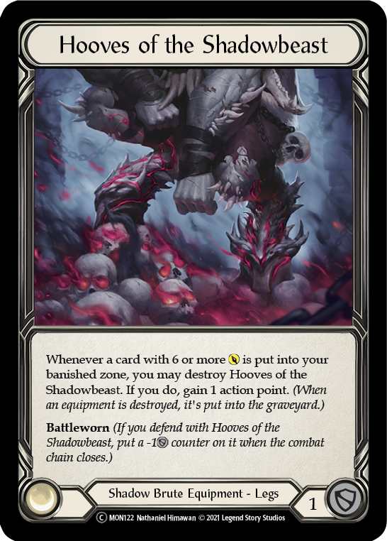 Hooves of the Shadowbeast [U-MON122] Unlimited Normal | Webway Games