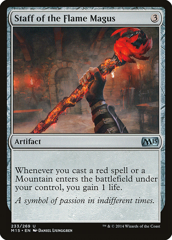 Staff of the Flame Magus [Magic 2015] | Webway Games