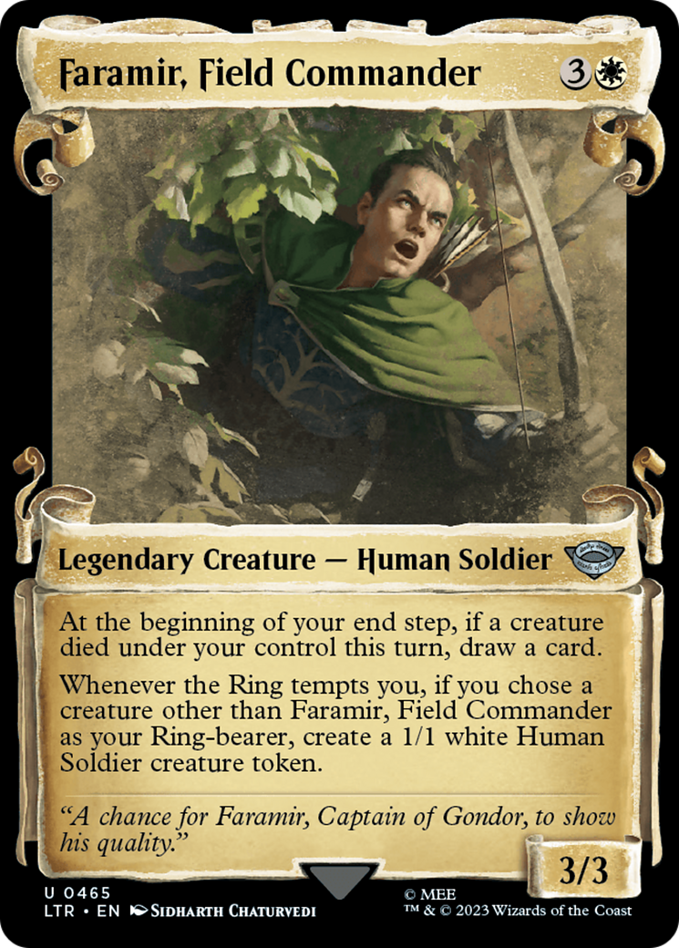 Faramir, Field Commander [The Lord of the Rings: Tales of Middle-Earth Showcase Scrolls] | Webway Games