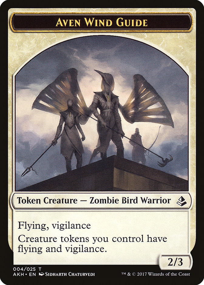 Aven Wind Guide Token [Amonkhet Tokens] | Webway Games