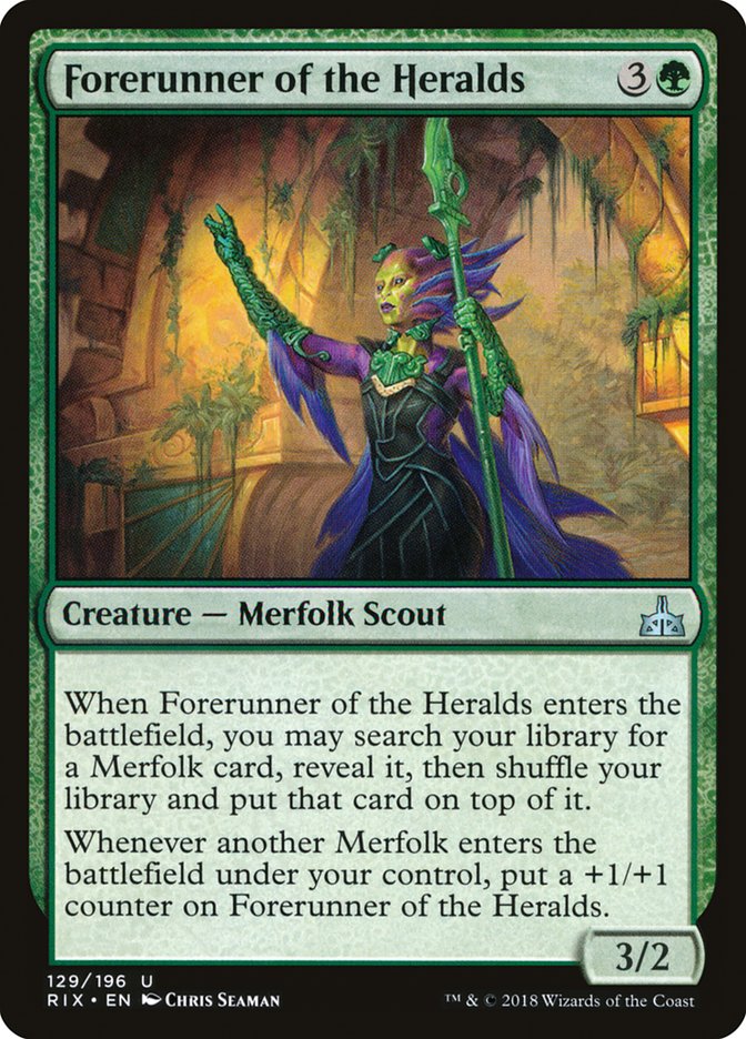 Forerunner of the Heralds [Rivals of Ixalan] | Webway Games