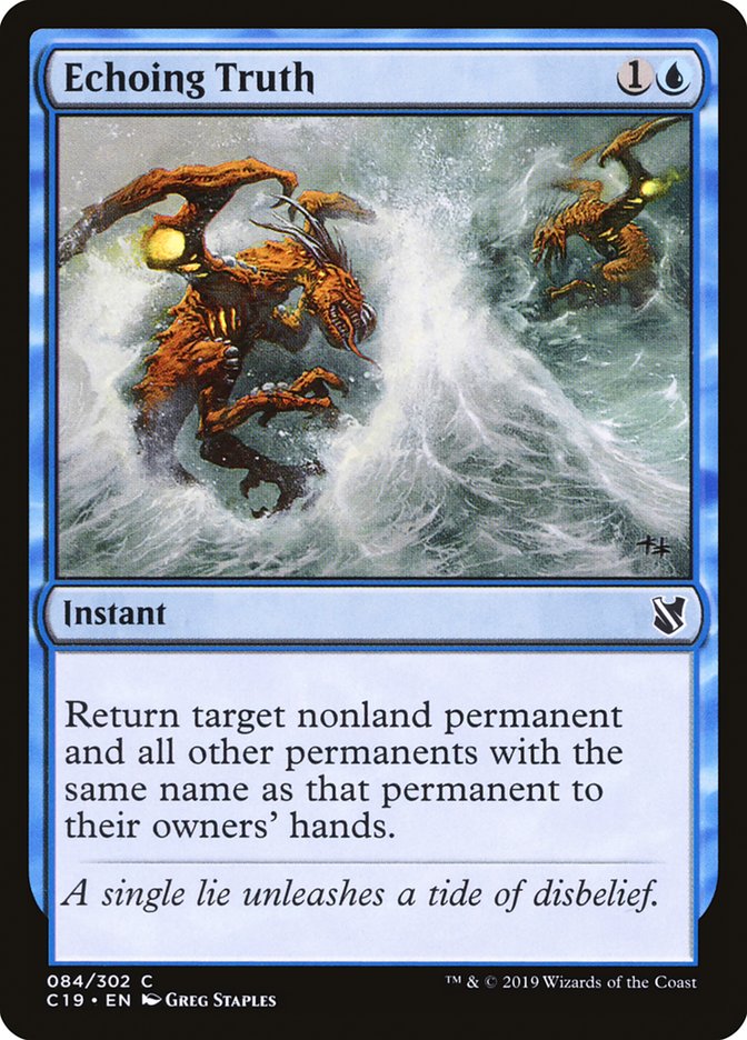 Echoing Truth [Commander 2019] | Webway Games