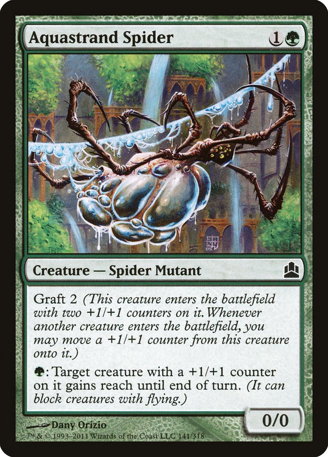 Aquastrand Spider [Commander 2011] | Webway Games
