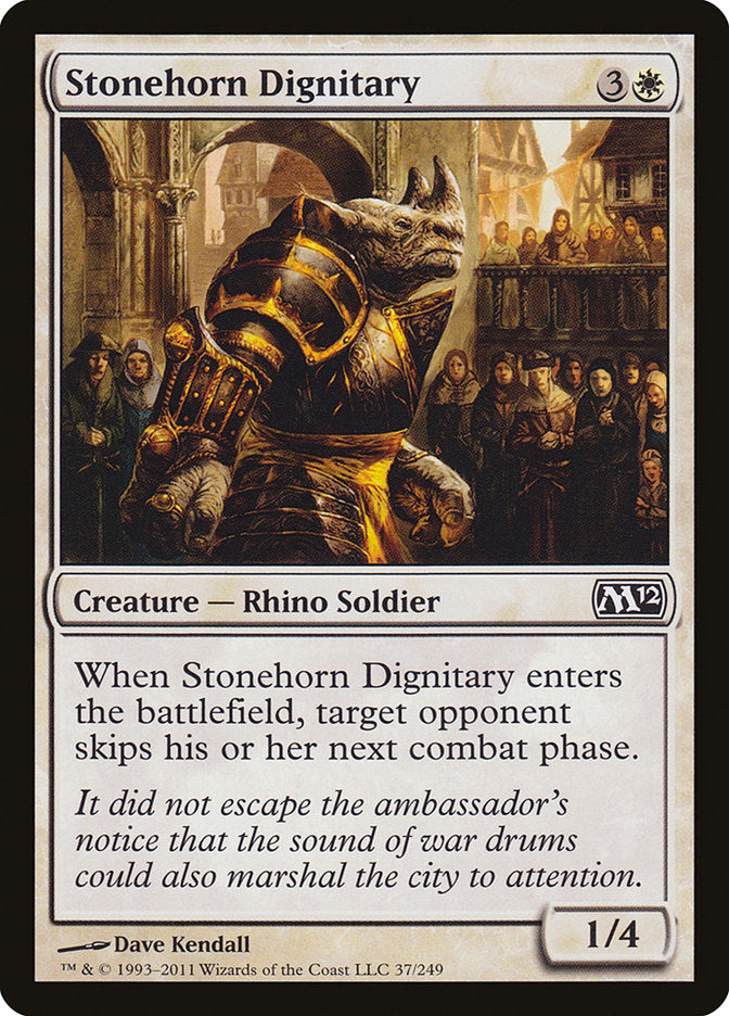 Stonehorn Dignitary [Magic 2012] | Webway Games