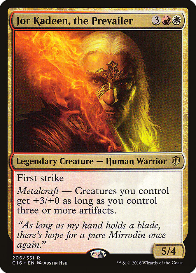 Jor Kadeen, the Prevailer [Commander 2016] | Webway Games