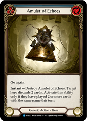 Amulet of Echoes [EVR177] (Everfest)  1st Edition Cold Foil | Webway Games