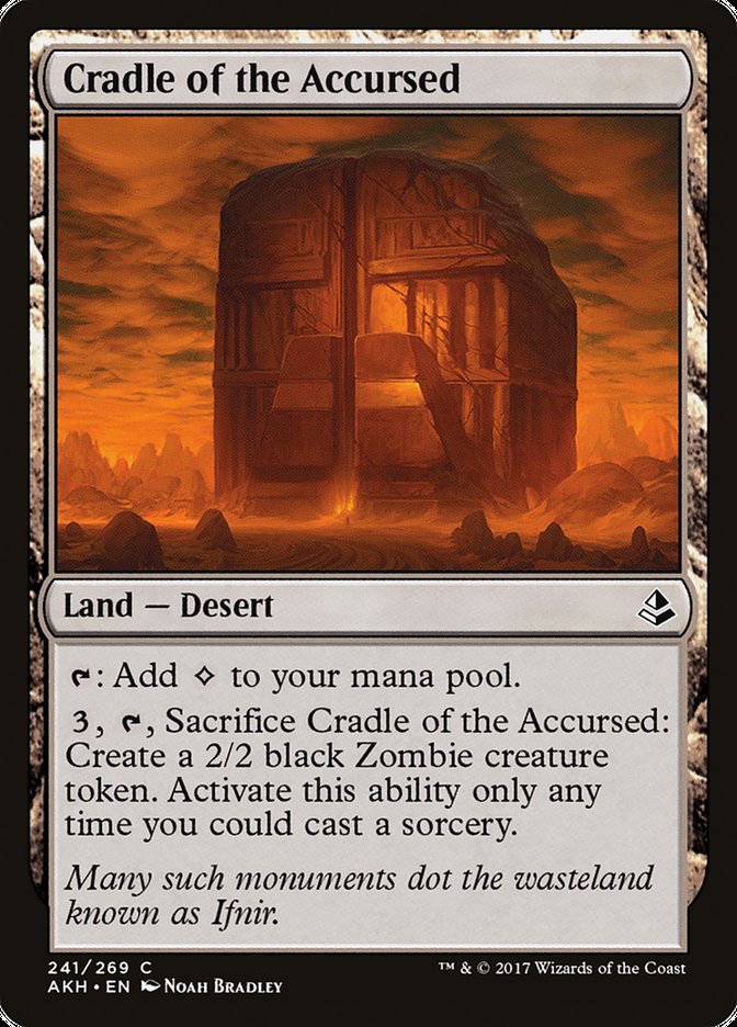 Cradle of the Accursed [Amonkhet] | Webway Games