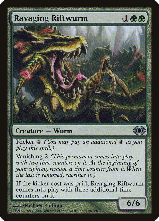 Ravaging Riftwurm [Future Sight] | Webway Games