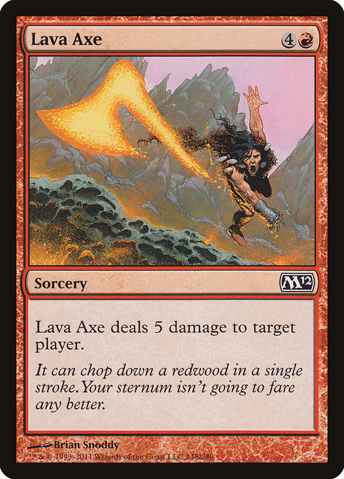 Lava Axe [Magic 2012] | Webway Games