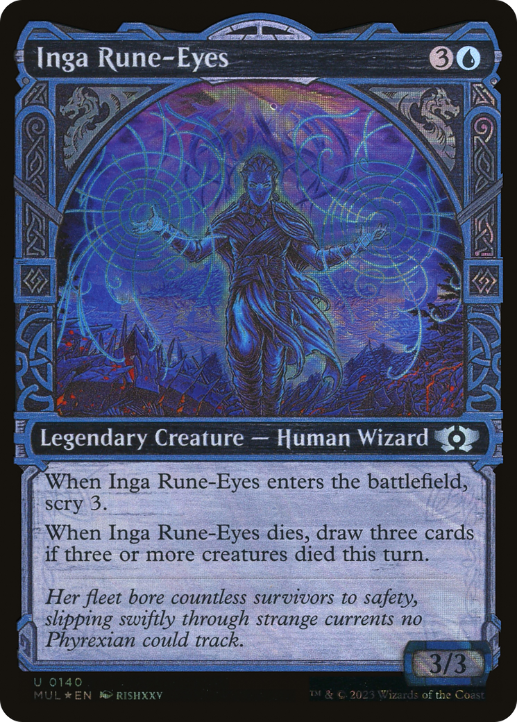 Inga Rune-Eyes (Halo Foil) [Multiverse Legends] | Webway Games
