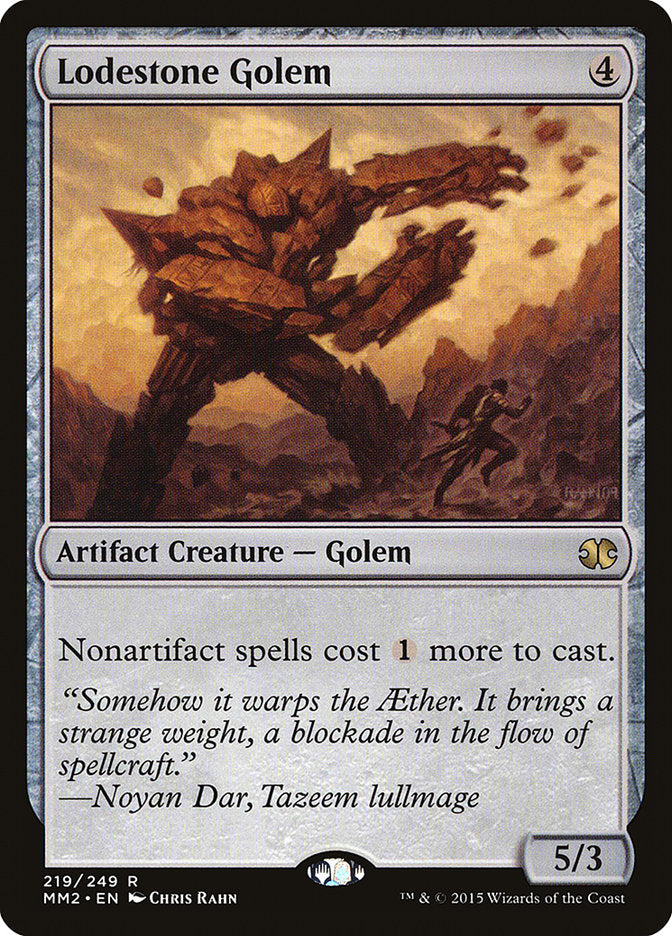 Lodestone Golem [Modern Masters 2015] | Webway Games