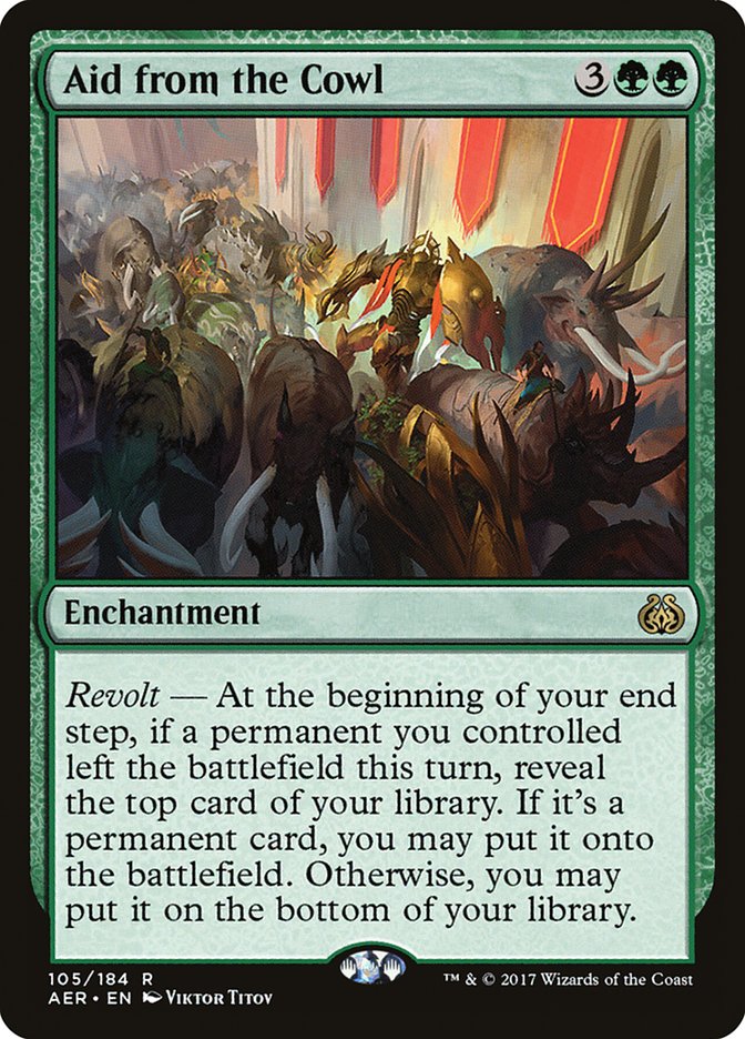 Aid from the Cowl [Aether Revolt] | Webway Games