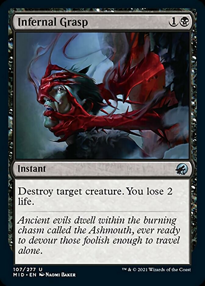 Infernal Grasp [Innistrad: Midnight Hunt] | Webway Games