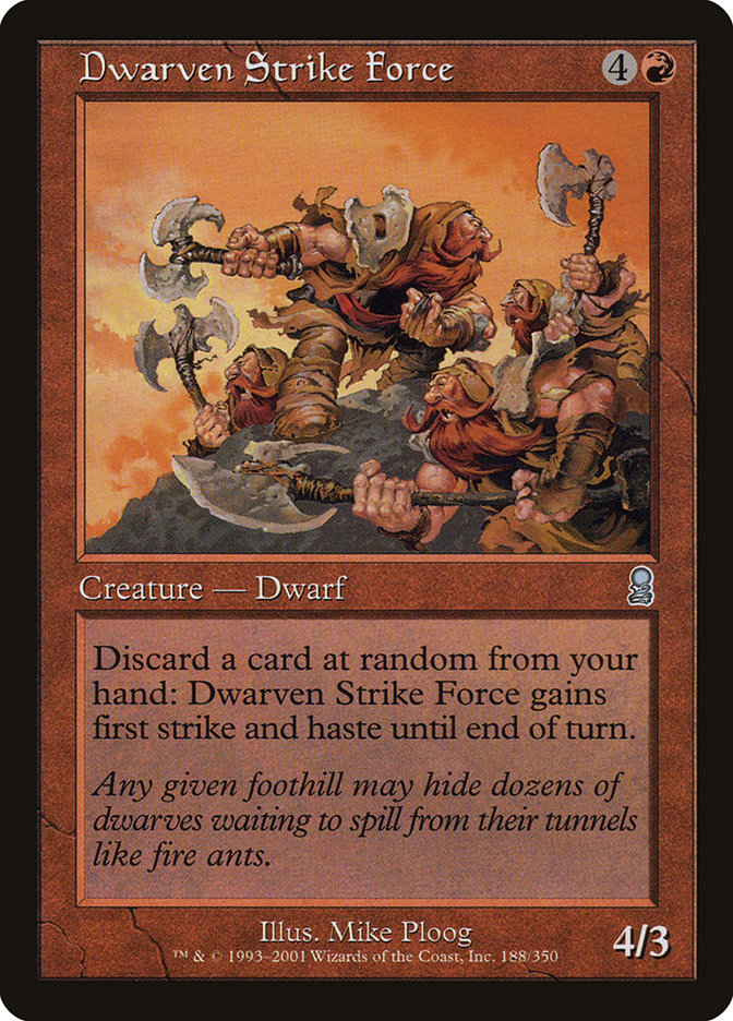 Dwarven Strike Force [Odyssey] | Webway Games