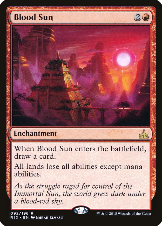 Blood Sun [Rivals of Ixalan] | Webway Games