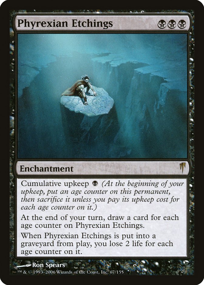 Phyrexian Etchings [Coldsnap] | Webway Games