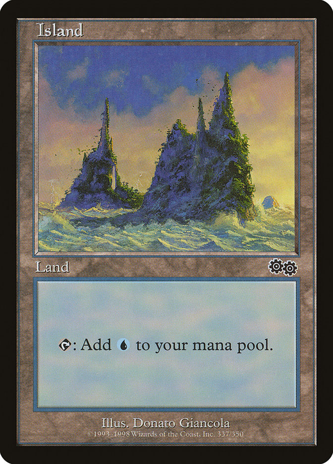 Island (#337) [Urza's Saga] | Webway Games
